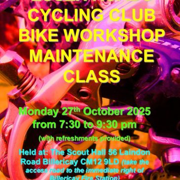 Bike Maintenance Class